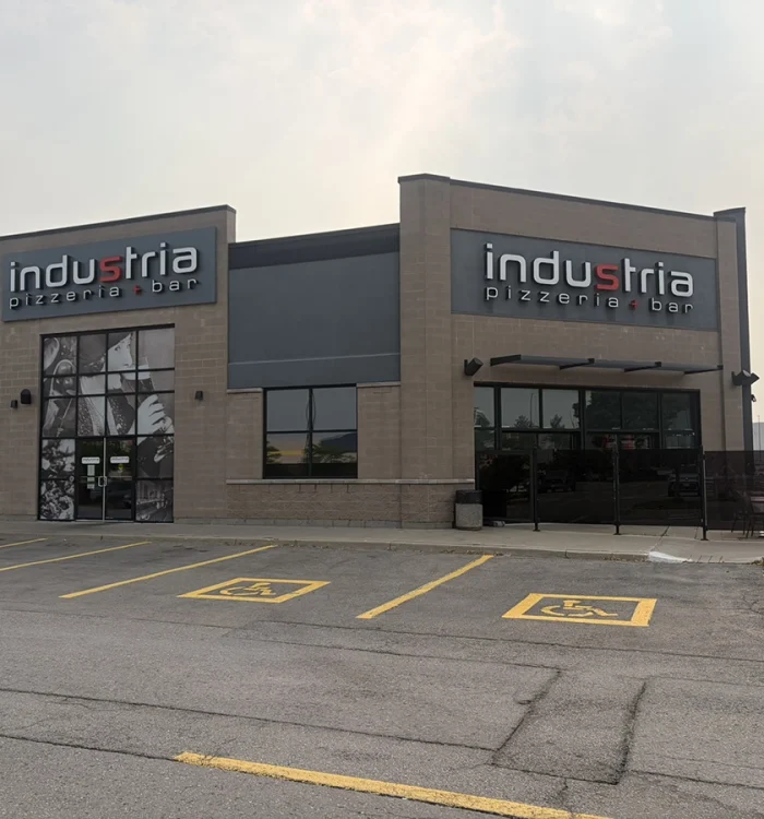 Industria restaurant fit-out in Stoney Creek by MTZ Contracting