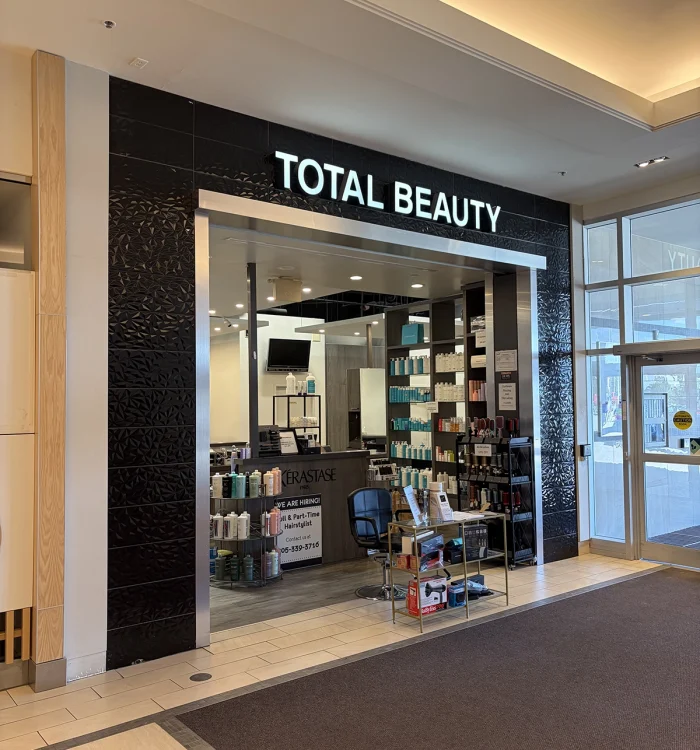 Total Beauty Salon – Burlington Mall Renovation