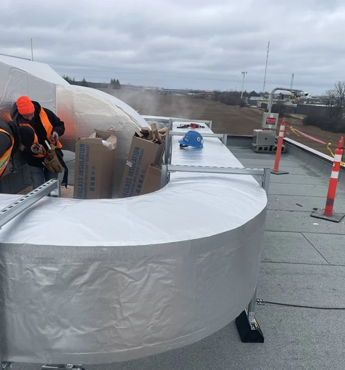 Pharmaceutical HVAC works in Guelph by MTZ Contracting