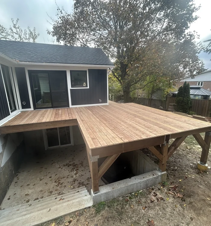 Forestgate Dr Custom Deck & Outdoor Living Space